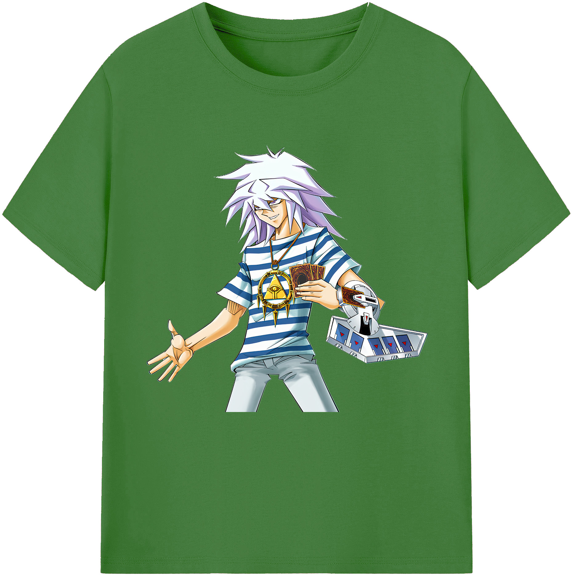 （画像用） 遊☆戯☆王 Yu-Gi-Oh! レディースカジュアルプリントTシャツ（綿100％）